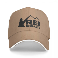 Summer New  REI Logo Sun Printing Baseball Cap Mens and Womens Fashion Wild Hip-Hop Hat Outdoor Leisure Sports Couple Hat Versatile hat