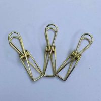 FishClips 1.6 mm Gold 3P / คลิปโลหะรูปปลา ขนาด 1.6 มิลลิเมตร สีทอง บรรจุ 3 ชิ้น (OFC-M03GD)