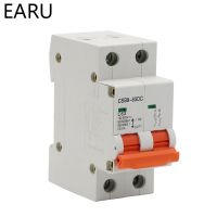 2P DC 500V Solar Mini Circuit Breaker MCB Direct current Fuse PV System Solar Engery 1/3/6/10/16/20/25/32/40/50/63A Protector