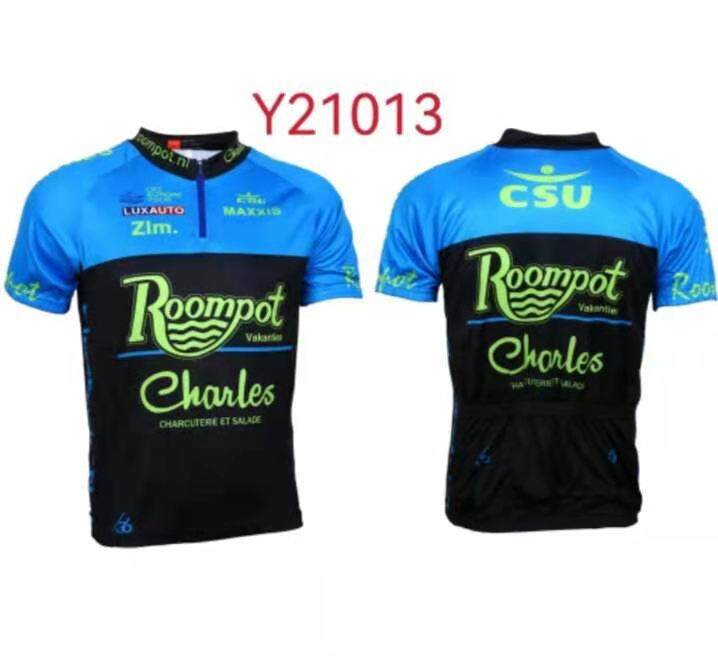 Cycling Jersey Men Drifit Bike Jersey Bicycle TShirt with Back Pockets