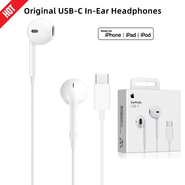 USB C Headphones for iPhone 15 Pro Max 15 Plus iPad