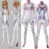 ชุดบอดี้สูท Asuka 4.0 Plugsuit ซูเปอร์ฮีโร่ Zentai เหมาะกับผู้ใหญ่อาซึกะแลงเรย์ Shin Gekijo-Ban