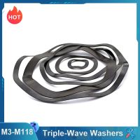 Three Wave Crest Gasket Spring Washers M3 M4 M5 M6 M8 M10 M12 M14 M16 M19 M21 M24 M27 M30 M34 M38 M40 M118