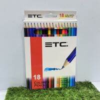 ดินสอระบายสี 18 สี ตรา ETC