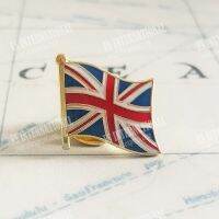 【CC】 Flag Lapel Pins Epoxy Metal Enamel Badge Paint Brooch Souvenir  Personality Commemorati