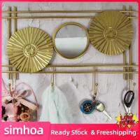 Simhoa ที่ใส่ที่แขวนติดฝาผนังที่แขวนหมวกที่แขวนเสื้อโค้ทสำหรับกระเป๋าถุงตกแต่ง