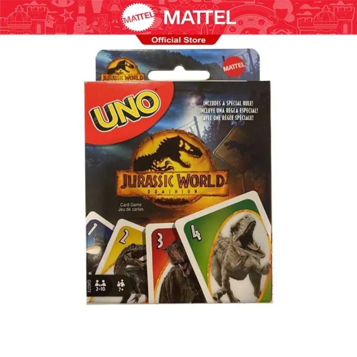 Jurassic World Dominion UNO Card Game | Lazada