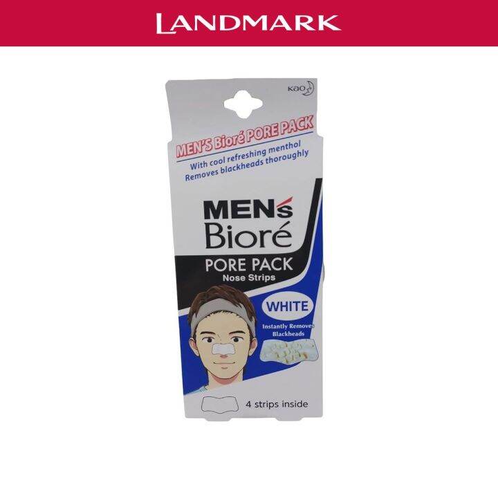 Biore Pore Pack Men 4 Strips Lazada PH