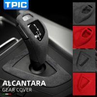 【Taste life】 Alcantara Suede ห่อ ABS เกียร์ Shift Knob Cover สติกเกอร์รถยนต์และ Decals สำหรับ BMW F30 F34 F20 F21 F10 F07 F15 F16 F25 F26