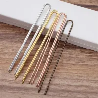 【YF】▬  10pcs/Lot 2x120mm U Needle Bun Hair Sticks/Pins Hairpins Fashion Accessories