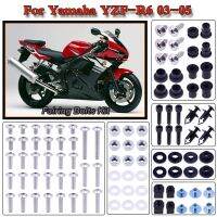 Motorcycle Stainless Complete Bodywork Fairing Bolt Kit Screws Clip For Yamaha YZF-R6 2003-2005 2004 YZF R6