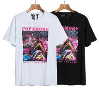 New VLONE Short Sleeve Digital Direct Printing Printing Cal Fashion Simple Men Woman Same Style Big V T-shirts