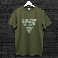 octo TOKYO/T-Shirt/Triangle/เสื้อผ้า/เสื้อผ้าผู้ชาย/เสื้อผ้าผู้หญิง/เสื้อยืดคอกลม/เสื้อแขนสั่น/Cotton100%/ผ้าฝ้าย/XS,S,M,L,XL,XXL