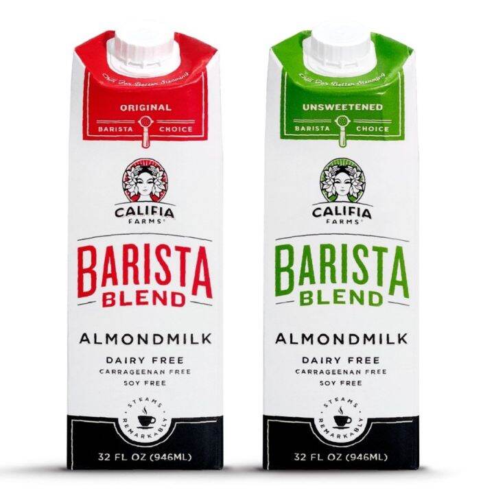 Califia Farms Almond Barista Blend Dairy Free Almond Milk Lazada PH
