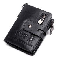 New  Small Wallet Men Crazy Horse Wallets Coin Purse Quality Short Male Money Bag Rifd Cow Leather Card Wallet Cartera