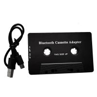 Universal Cassette Bluetooth 5.0 Audio Car Tape Aux Stereo Adapter with Mic for Phone MP3 AUX Cable CD Player