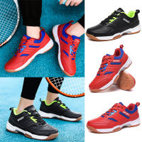 Indoor Professional Tennis shoes Mens Badminton Sneakers Breathable Wear-resistant Anti-Slip Volleyball Shoes Plus Size