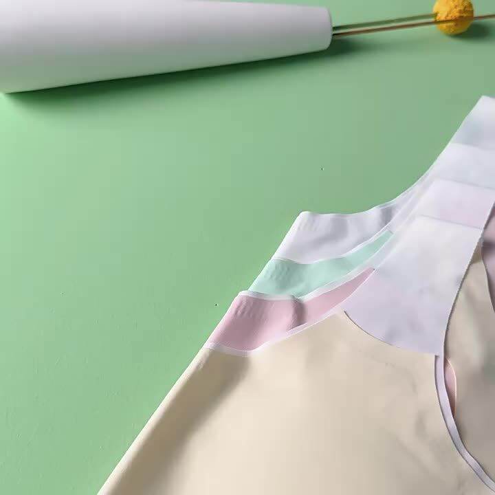 New NonMarking Fixing Cup Development Period Girl's Underwear Girl