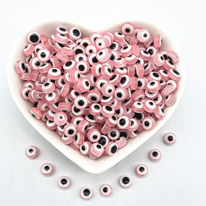new-50pcs-6mm-oval-beads-evil-eye-resin-spacer-beads-for-jewelry-making-diy-handmade-bracelet-beads-diy-accessories-and-others