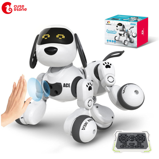 Robot thú cưng điện tử bằng đá dễ thương robot bài hát phát nhạc cảm ứng - ảnh sản phẩm 1