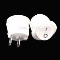 【cw】 10PCS 23mm Diameter Big Round Rocker Switches KCD1-105 2 Pin ON-OFF 10A/125V 6A/250V