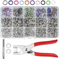 9.5mm Crafting Press Tool Kit for Sewing Garment Metal Snaps Prong Button Pliers Buttons