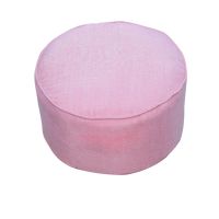 Modern Detachable Bean Bag Sofa Stool Home Decor Minimalist Shoe Changing Pouffe Footstool Solid Bedroom Linen Round Ottoman