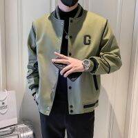 Hip Hop Casual Baseball Coat Slim Fit Unisex Baseball Uniform Bomber Jackets For Mens 2023 Youth Trend College Wear Autumn