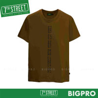 เสื้อยืดลาย 7th Street รุ่น 7th New York (น้ำตาล) CNY015 ของแท้