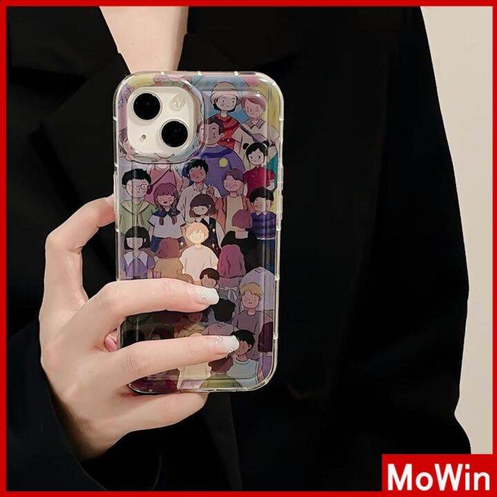 เข้ากันได้สำหรับ-เคสไอโฟน-เคสไอโฟน11-สำหรับ-iphone-14-pro-max-เคส-iphone-เคสใส-tpu-เคสนิ่มถุงลมเสริมกันกระแทกเรืองแสงคู่เข้ากันได้กับ-iphone-13-pro-max-iphone-12-pro-max-11-7plus-8plus-6plus-xr