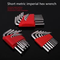 5/8/11 Pcs Allen Wrench Metric Wrench Inch Wrench L Wrench Size Allen Key Short Arm Tool Set Easy To Carry In The Pocket