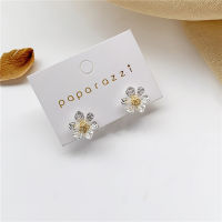 ต่างหูดอกเดซี่ ต่างหูเงินดอกเดซี่ ดอกเดซี่ Daisy Stud Earring 925 Sterling silver ต่างหู  ต่างหูแฟชั่น เดซี่