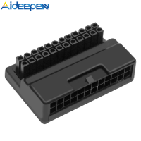 Aideepen ATX อะแดปเตอร์24Pin 90องศาสำหรับหญิงไป24pin ตัวผู้เมนบอร์ดเมนบอร์ดสำหรับเดสก์ท็อปพีซี