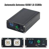 ATU-100 Pro+ 7X7 1.8-55Mhz Auto Antenna Tuner 0.96 Inch OLED Display 120W Rechargeable Shortwave Antenna Tuner