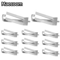 12/24pcs/lot Glass Plate Clamp Clip Spring Steel Tool For Clamping 3D Printer Build Platform Heated Bed Clip Retainer for ender3