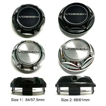 Borbet Wheel Center Caps Emblem White & Black Edition, Wheel Emblems, Stickers