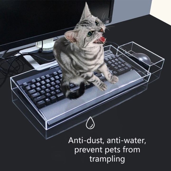 transparent-keyboard-clear-cover-acrylic-protector-case-anti-cat-anti-spills-keyboard-accessories