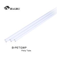 BYKSKI B-PETGWP 500มม. โปร่งใส PMMA PETG Hard Tube,PETG แข็งท่อ OD 12มม./14มม./16มม. สำหรับระบบระบายความร้อนด้วยน้ำ