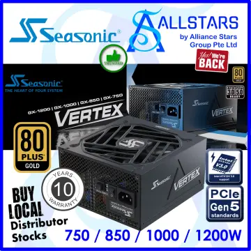 1000W Seasonic VERTEX PX-1000 ATX3.0 80+ Platinum