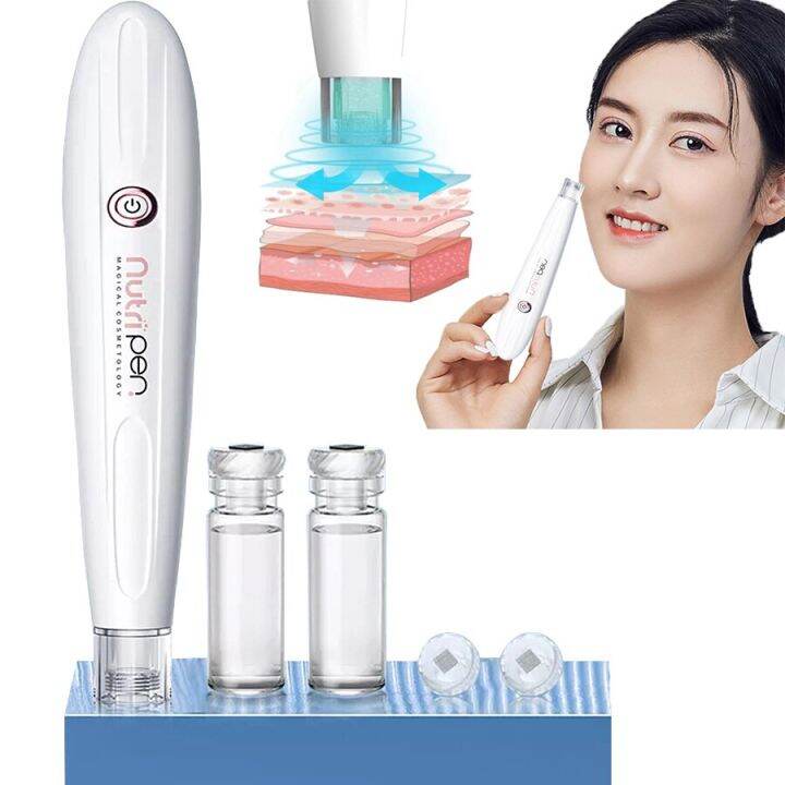 Electric Micro Needle Pen Water Mesotherapy Injector Microneedle ...