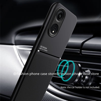 Phone Case เคส OPPO A58 4G A78 4G A78 NFC คุณภาพสูงสำหรับสุภาพบุรุษการดูดด้วยแม่เหล็กฝาหลังแข็ง2023