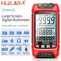 ZZOOI HUAJIAYI Smart Digital Multimeter 9999 Counts True RMS Auto Electrical Capacitance Meter Volt Temp Resistance Transistor Testers