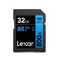 Lexar คุณภาพสูง 800x32GB SDHC SDXC UHS-I U3 V30 RW มากกว่า 120