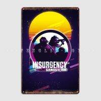 Lupeishop ปรับแต่ง Club ป้ายดีบุกโปสเตอร์-Insurgency Sandstorm ป้ายโลหะภาพจิตรกรรมฝาผนังภาพวาดโรงรถ Club-คุณภาพสูง Wall Art สำหรับบ้านหรือธุรกิจของคุณ