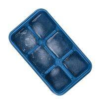 6 Big Ice Tray Mold Giant Large Food Grade Silicone Ice Cube Square Tray Mold DIY Ice Maker Ice Cube Tray 2023 Ice Maker Ice Cream Moulds