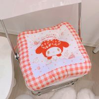 New Cute Japanese Cartoon Big Ear Dog Cushion Square Thick Winter Warm Plush Chair Cushion Cushion Pillow cotton pillowcase