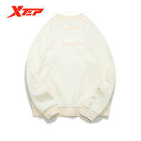 Xtep เสื้อสวมหัวของผู้หญิงใหม่,เสื้อสวมศีรษะแขนยาวแบบสปอร์ตใส่สบายเข้าได้กับทุกชุดปี879328920118