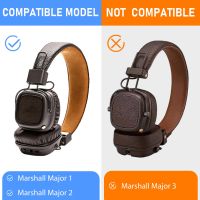 2Pcs Replacement Earpads For Marshall Major 1 2 Headphones Ear Pads Cushion Cover Major II I Foam Pad Repair Parts