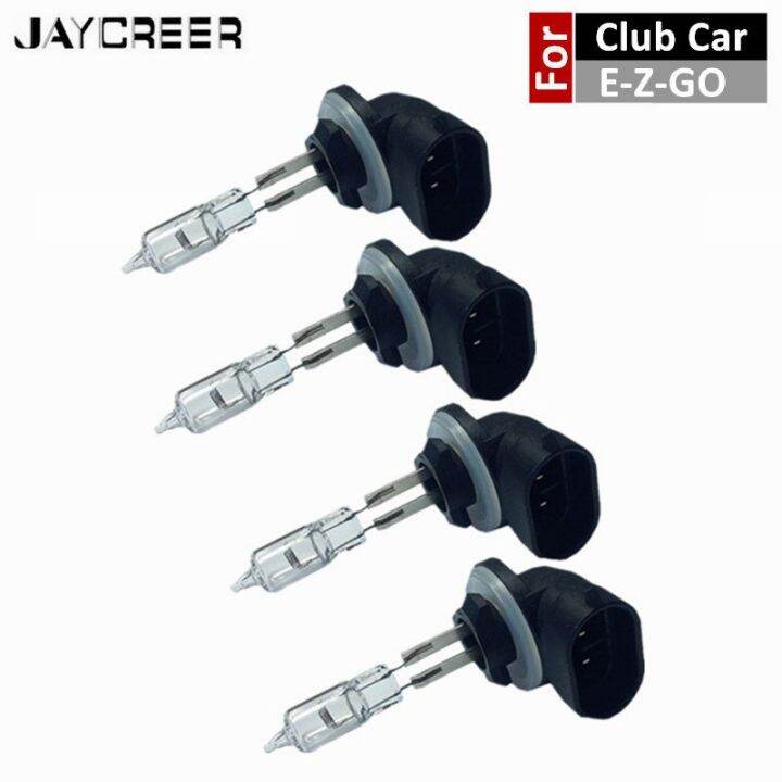 Jaycreer 12V 27W Golf Cart Headlight Halogen Bulb For Club Car