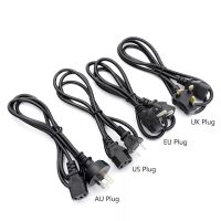 สายไฟ AC Us/eu/uk/au ปลั๊ก1.2M สายต่อ Universal Current Cable Adapter สายไฟสายชาร์จสายไฟ PC แล็ปท็อป